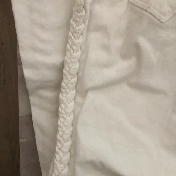 ! Lilly Pulitzer 0 White South Ocean Slim Crop Pant - Picture 3 of 8